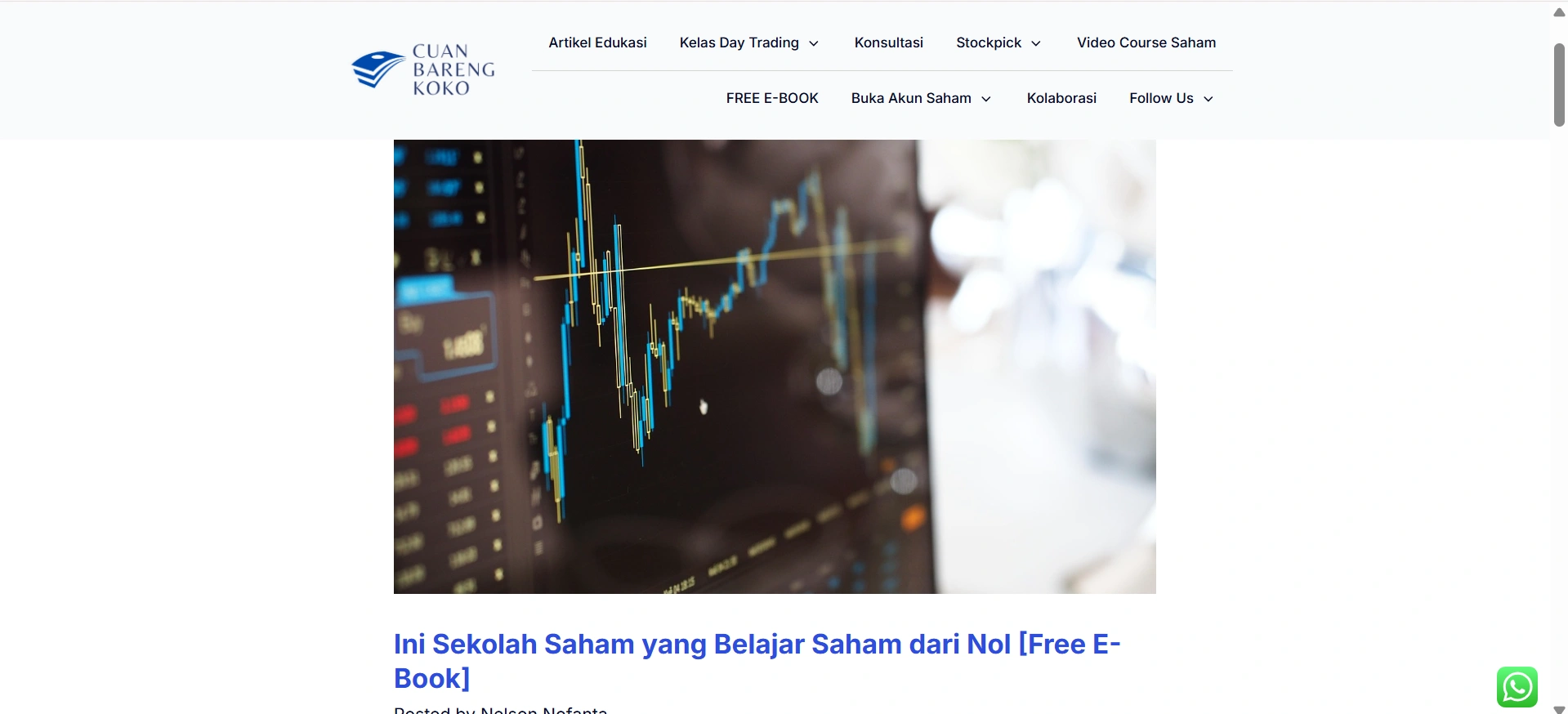 Sekolah Saham untuk Mahasiswa, Investasi Sejak Dini